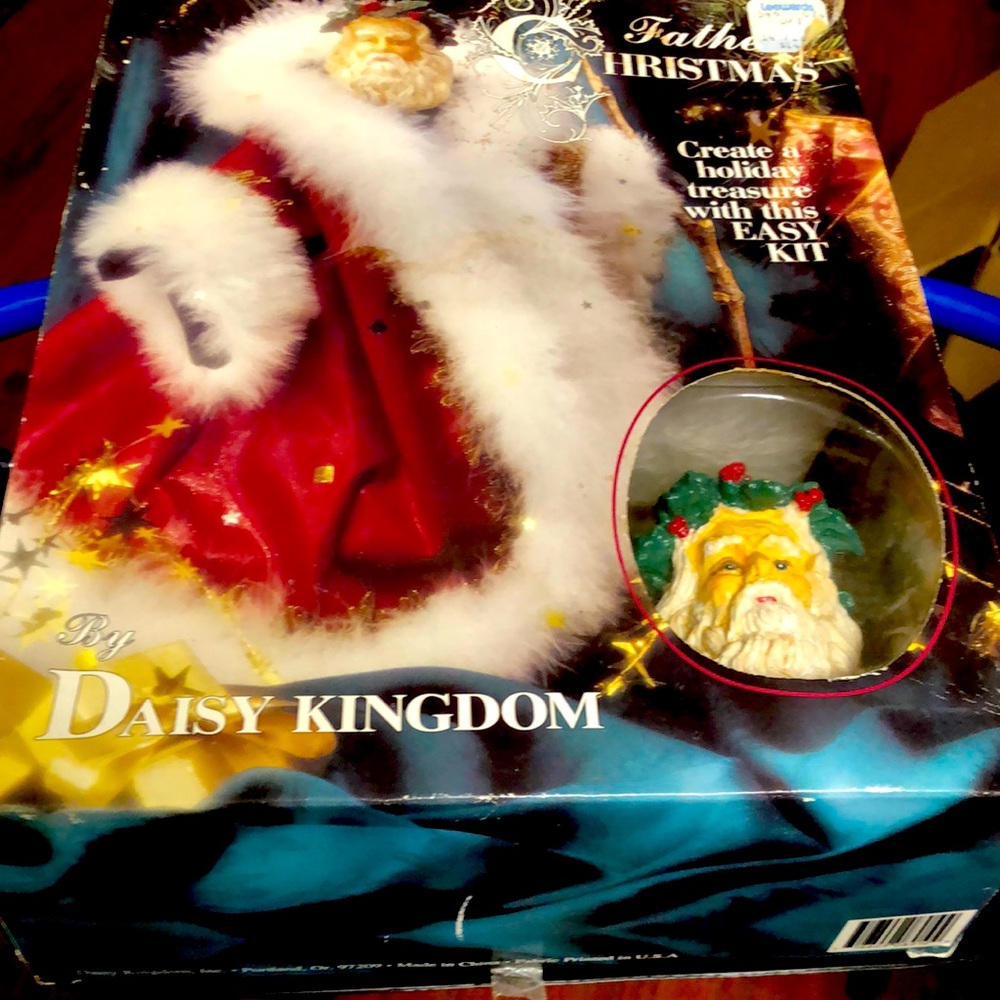 Craft Father Christmas by daisy kingdom